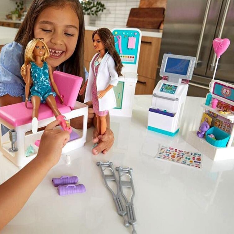 Barbie hospital clearance set